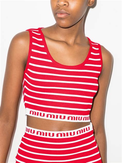 miu miu striped top|michael miu tops.